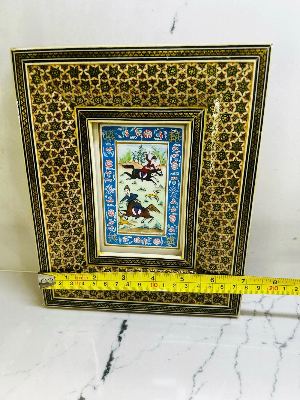 PERSIAN MINIATURE FRAMED PAINTING